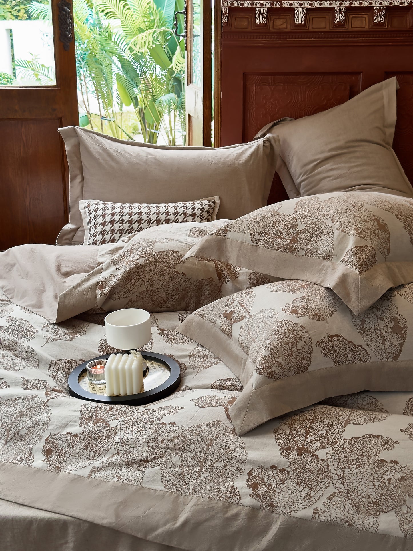 "Golden Age" Bedding Set of 4 pcs