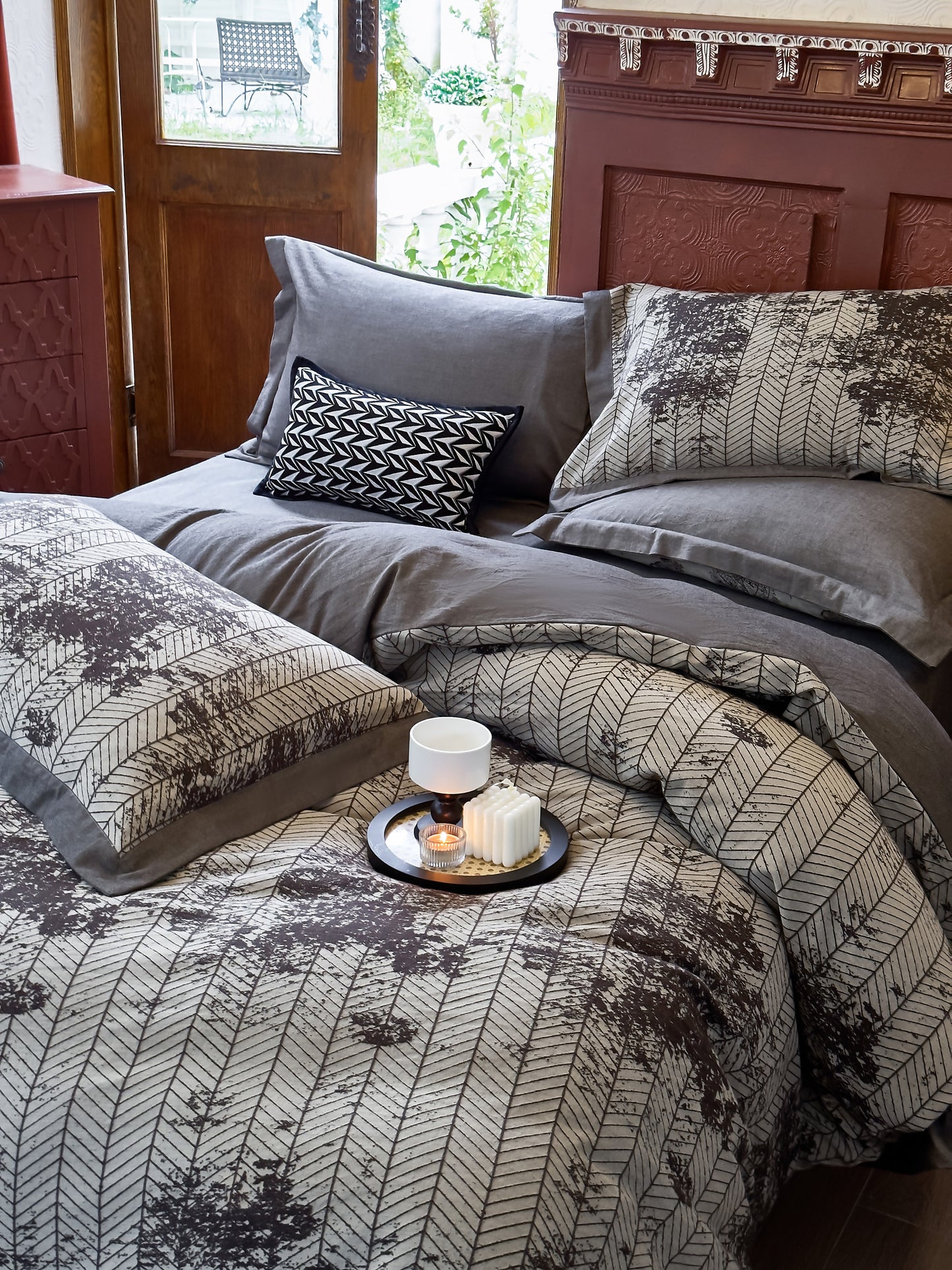 "Golden Age" Bedding Set of 4 pcs