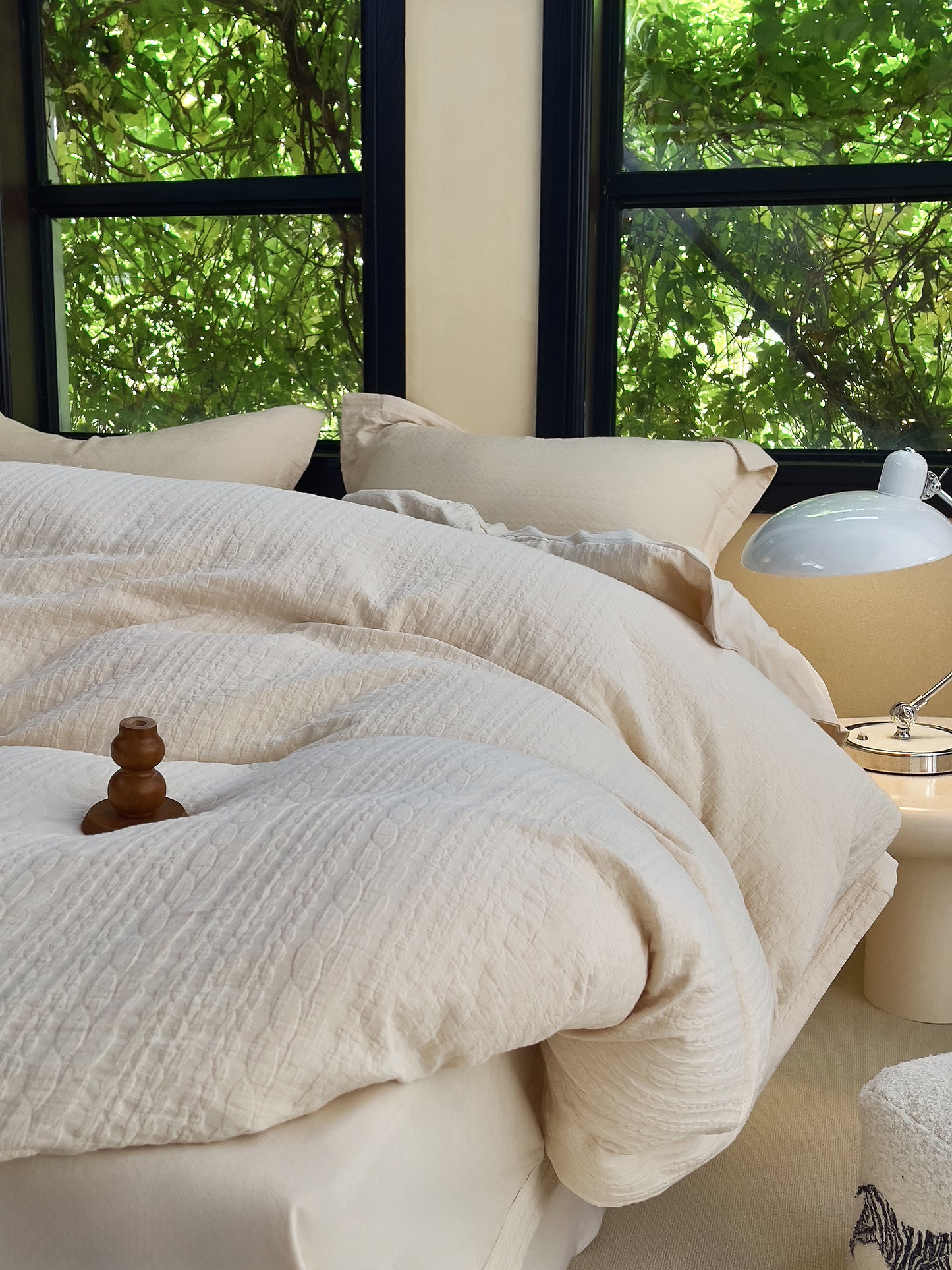 "Knitted" Bedding Set of 4 pcs