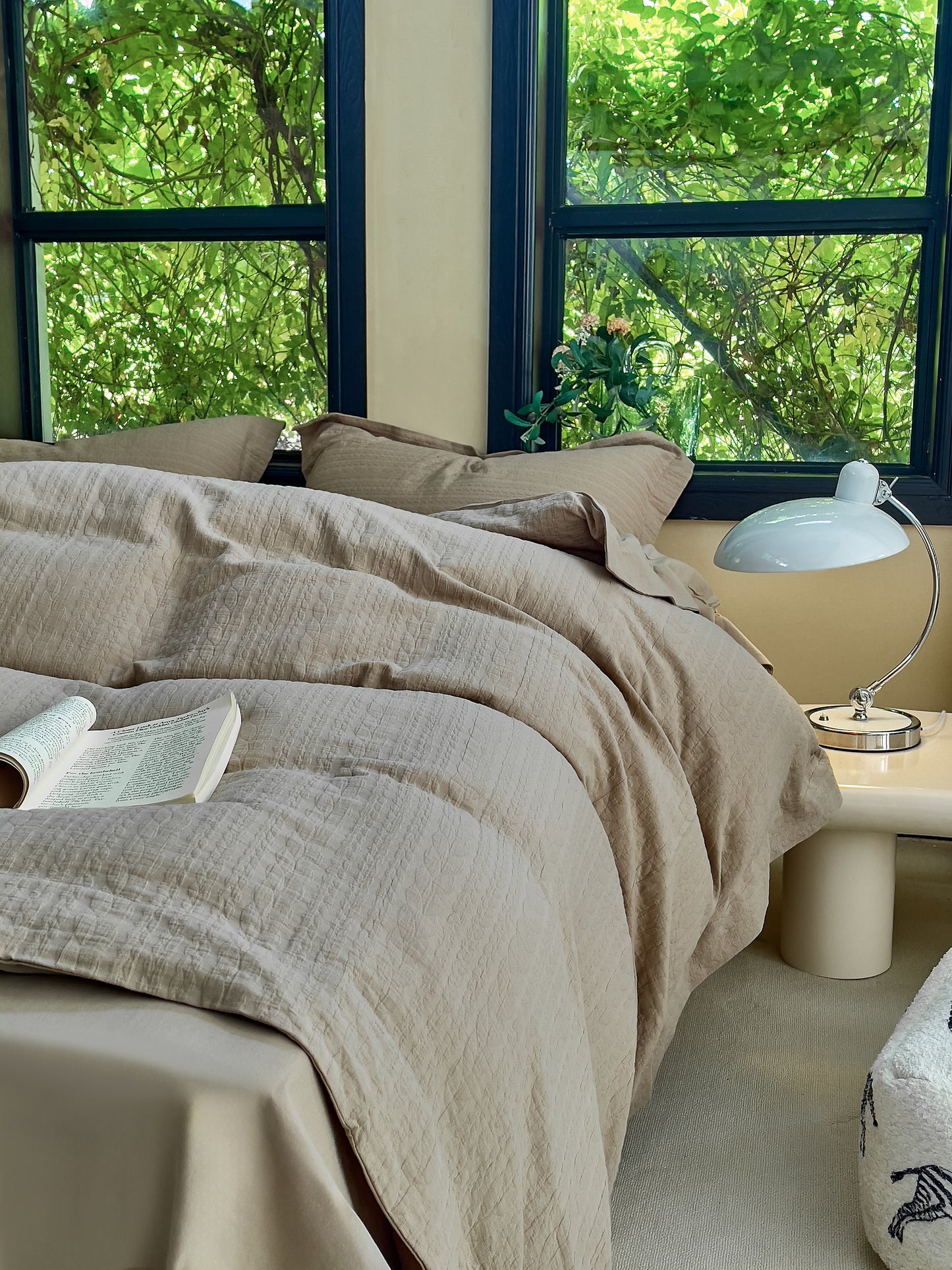 "Knitted" Bedding Set of 4 pcs