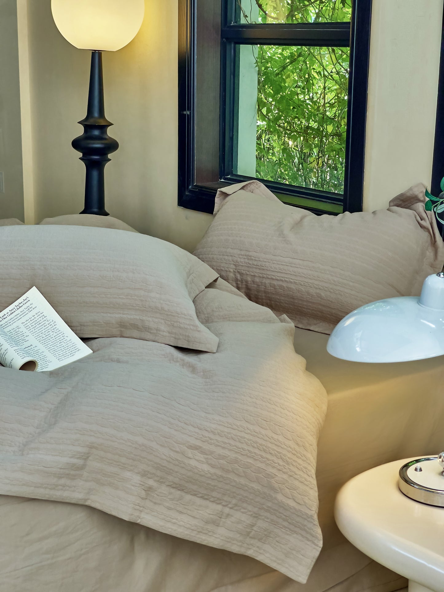 "Knitted" Bedding Set of 4 pcs
