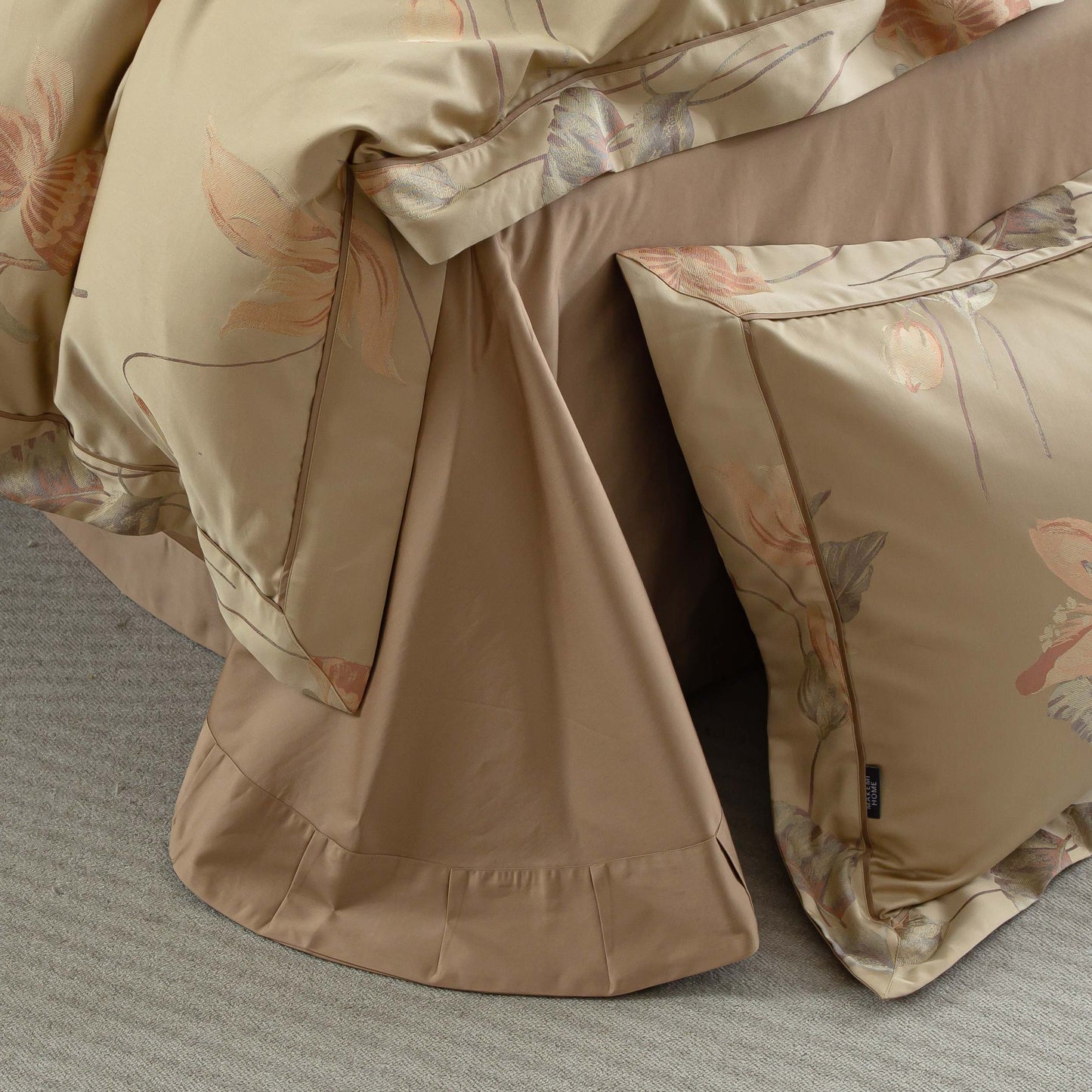 "Cairo" Premium Satin bedding set of 4 pcs