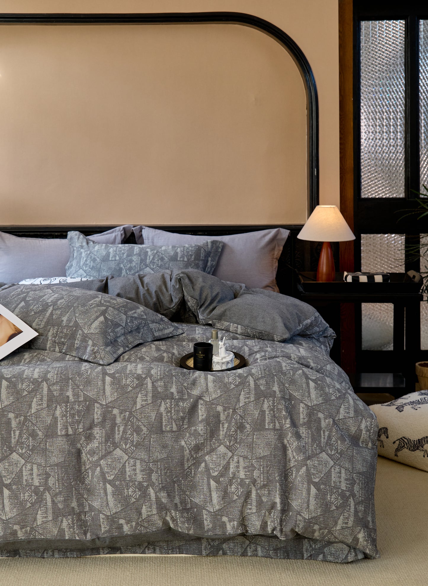 "Natural" Bedding Set of 4 pcs