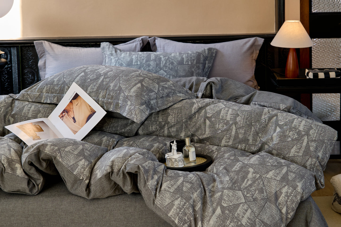 "Natural" Bedding Set of 4 pcs