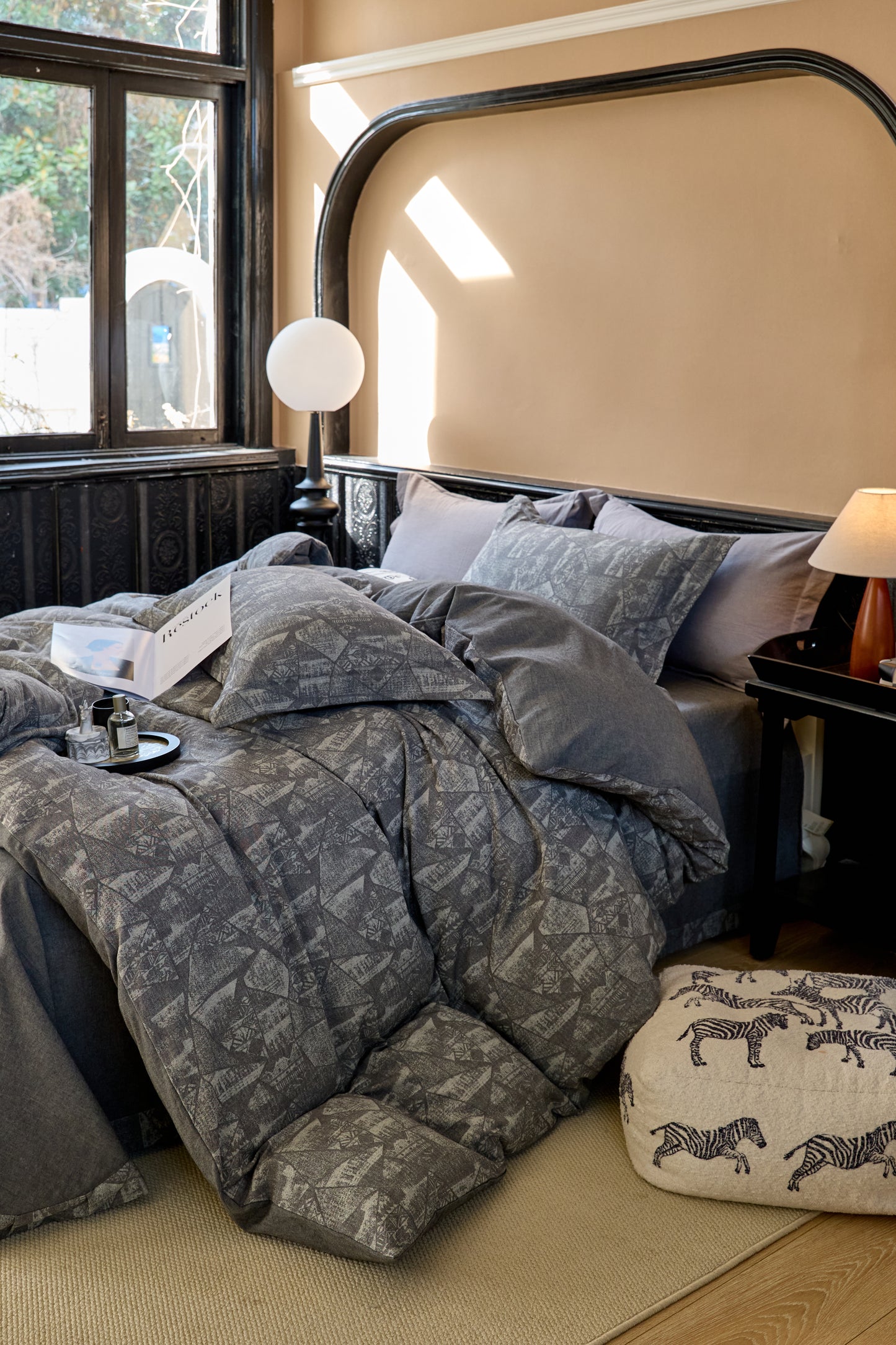 "Natural" Bedding Set of 4 pcs