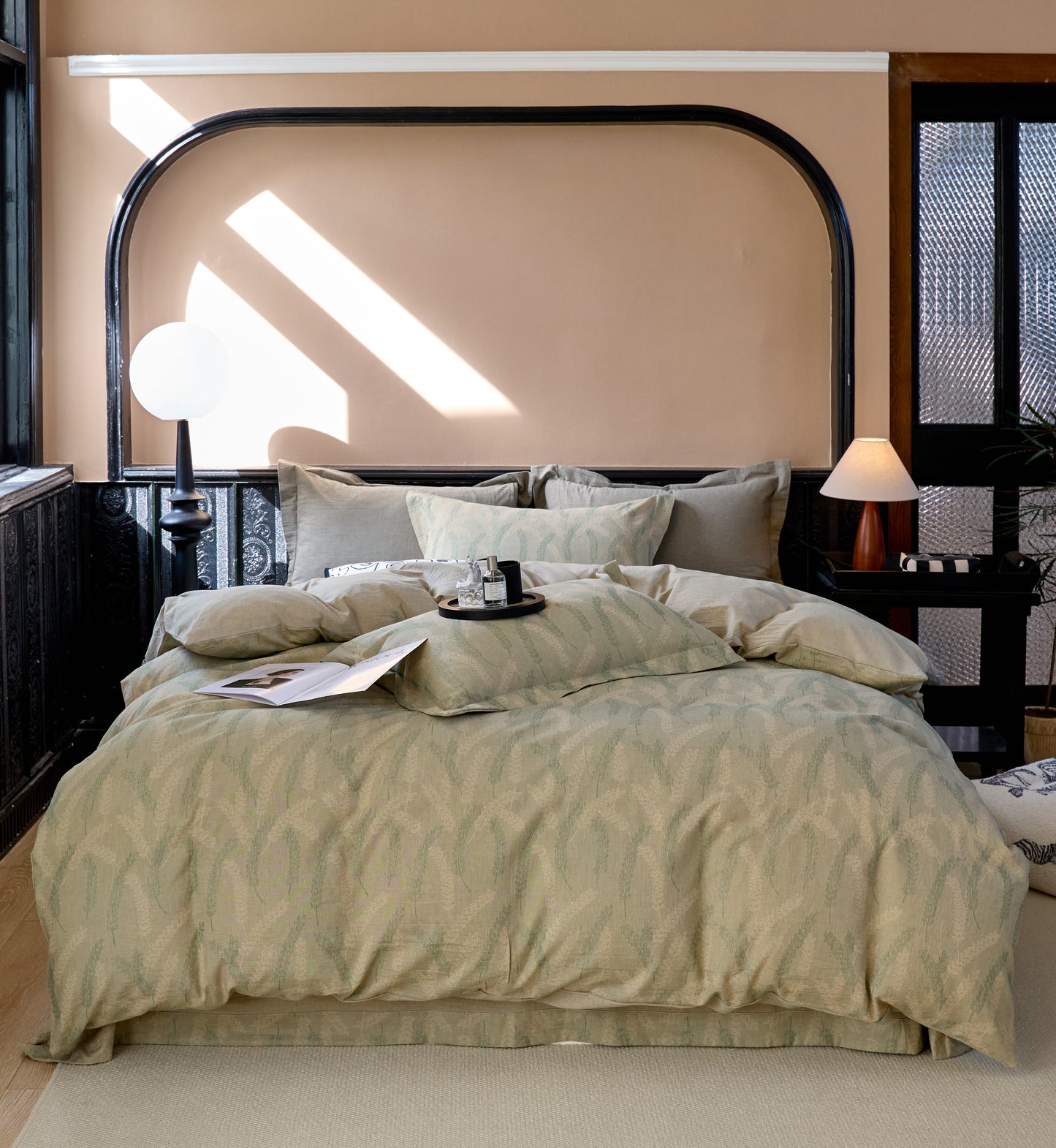 "Natural" Bedding Set of 4 pcs