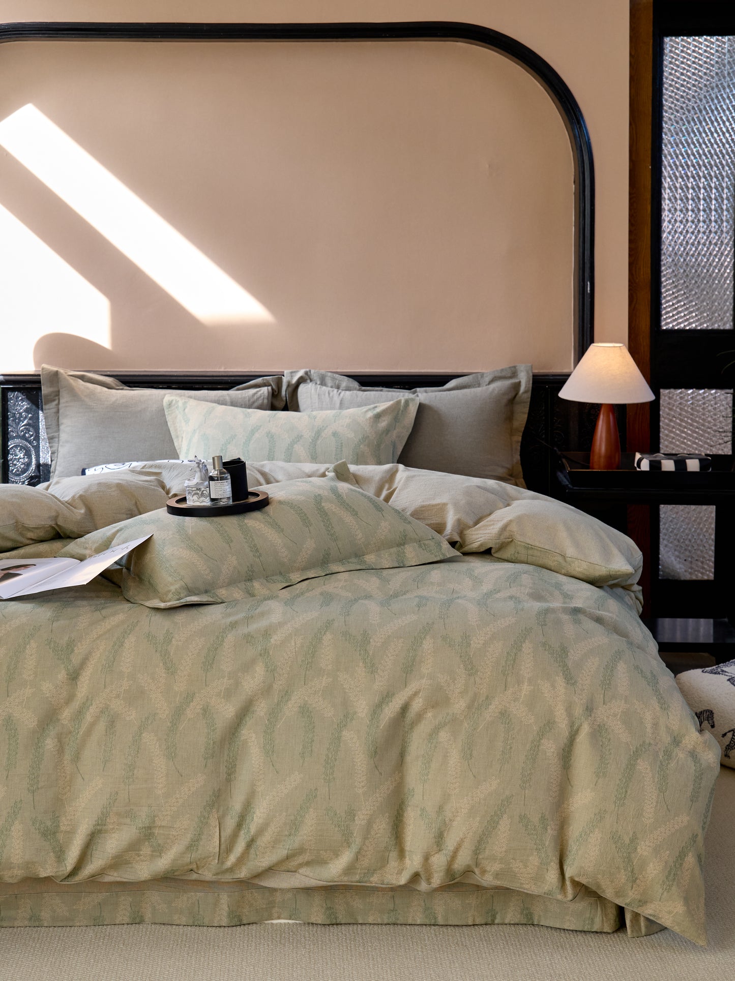 "Natural" Bedding Set of 4 pcs