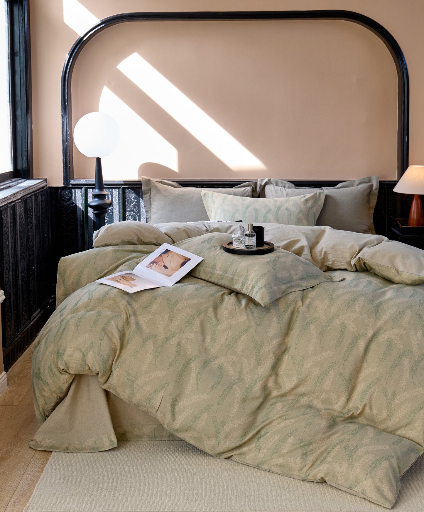 "Natural" Bedding Set of 4 pcs