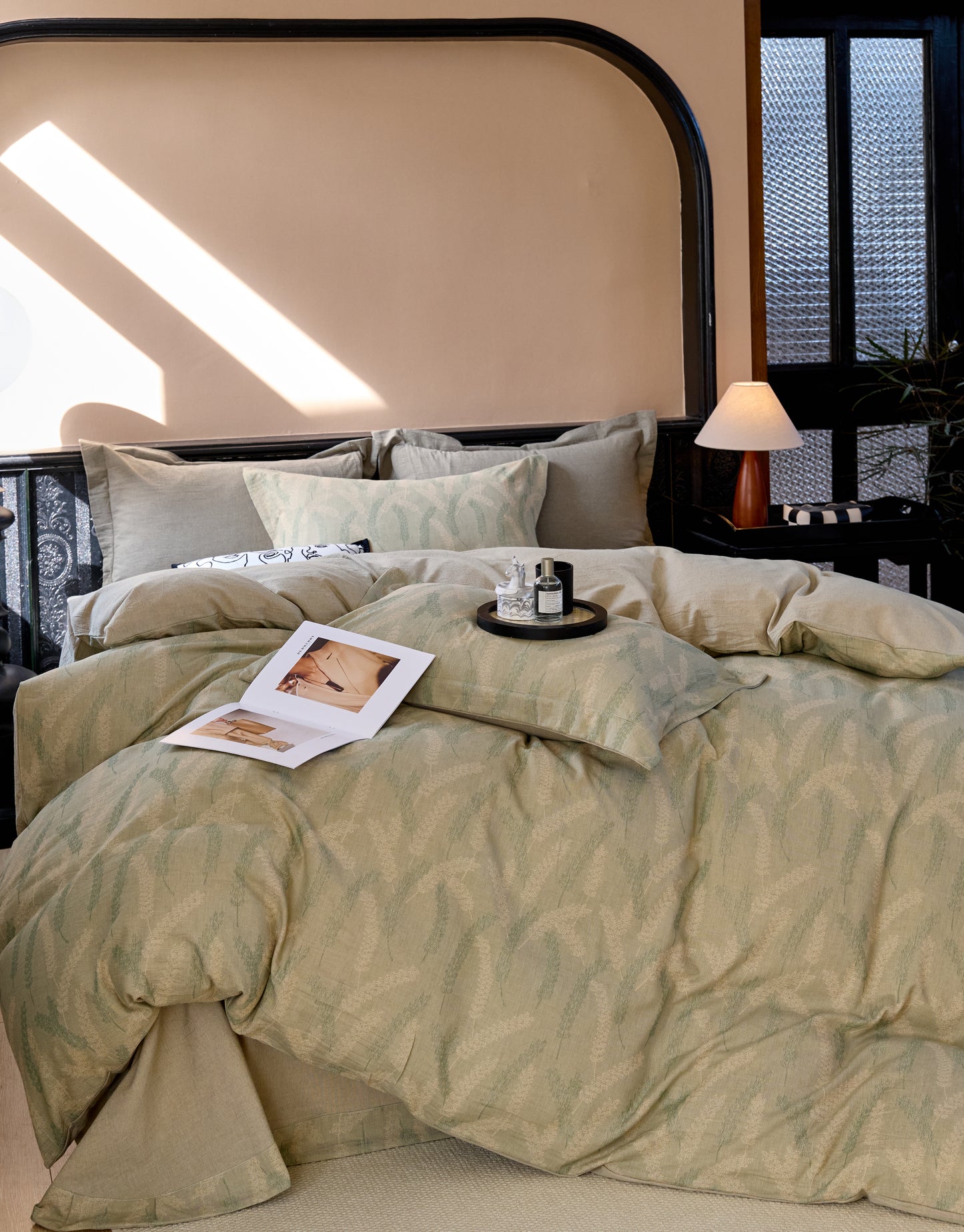 "Natural" Bedding Set of 4 pcs