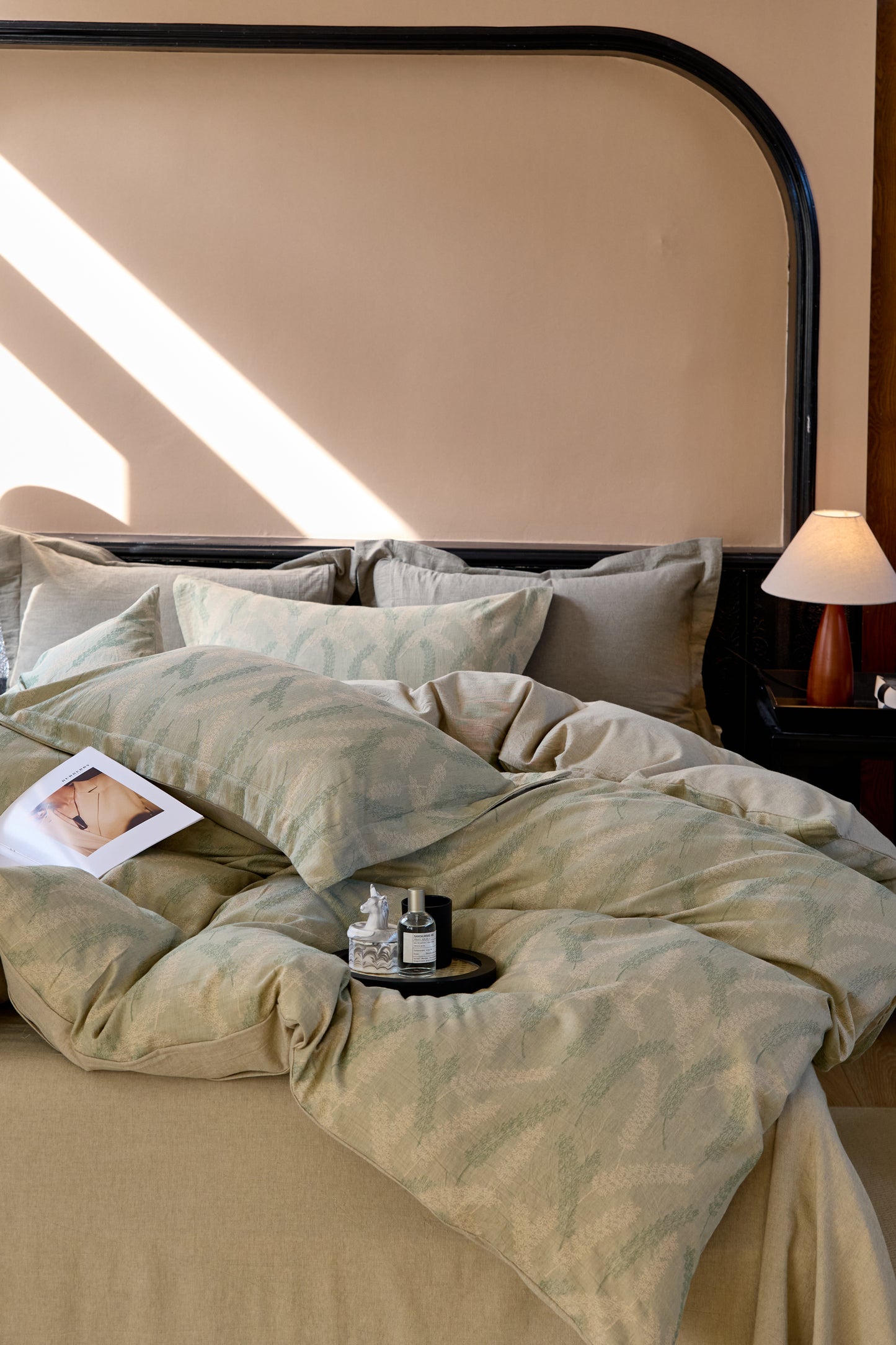 "Natural" Bedding Set of 4 pcs