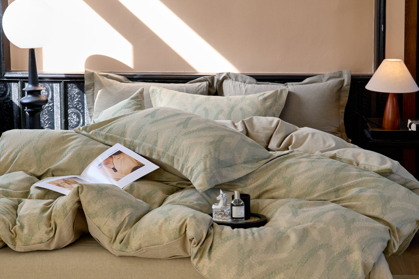"Natural" Bedding Set of 4 pcs