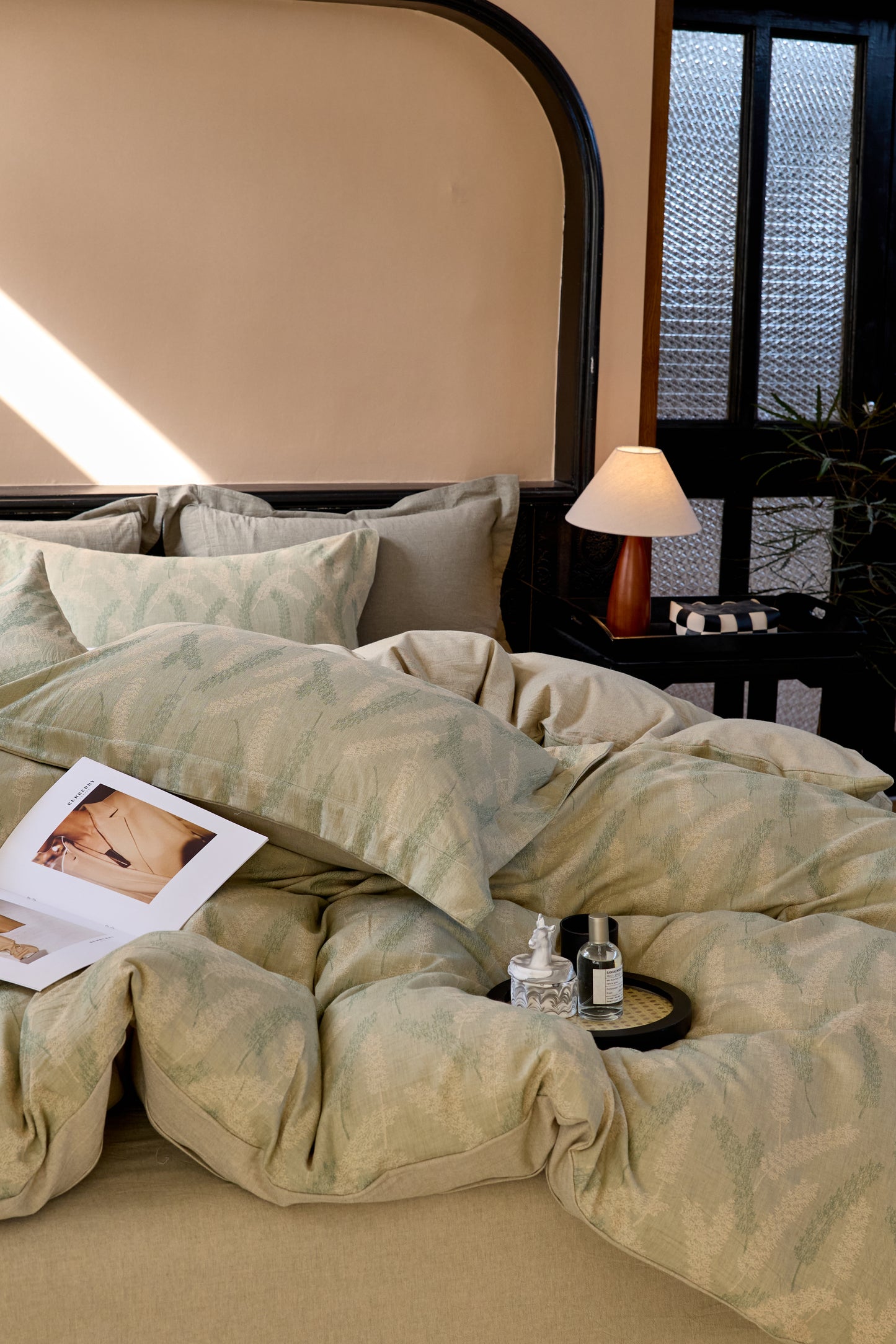 "Natural" Bedding Set of 4 pcs