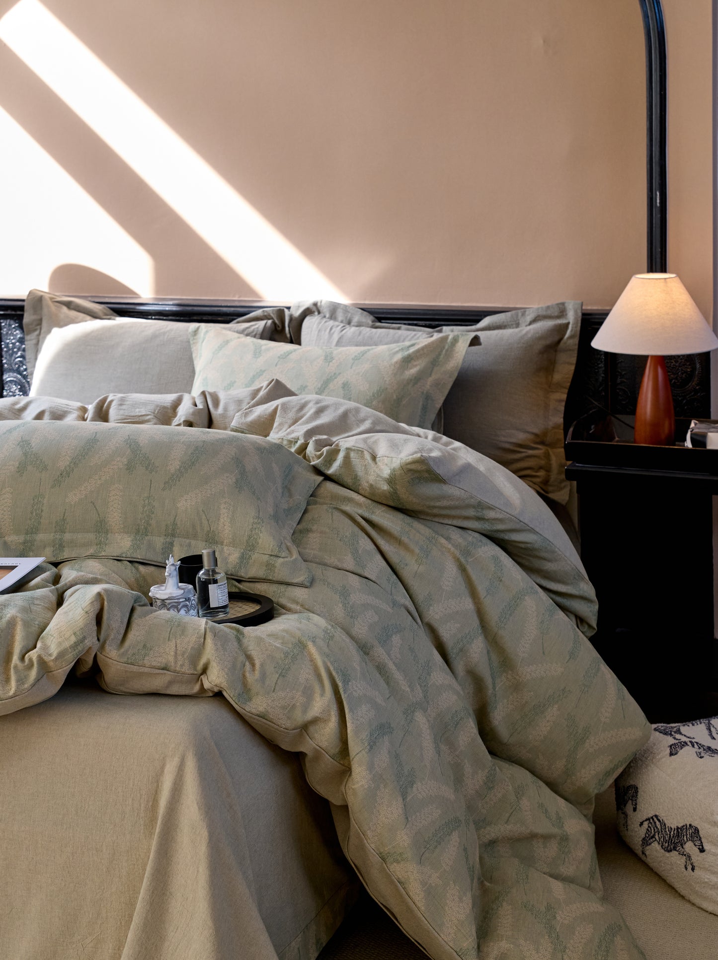 "Natural" Bedding Set of 4 pcs