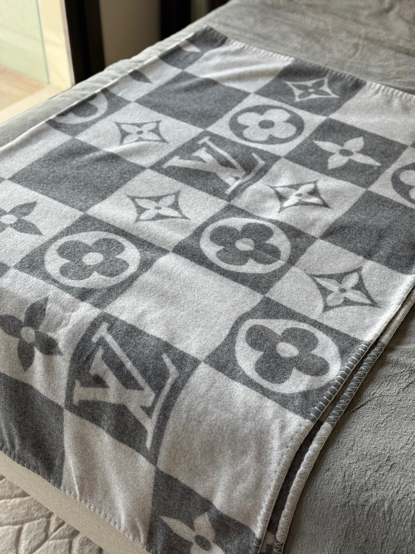 Cashmere Gray Cozy Blanket