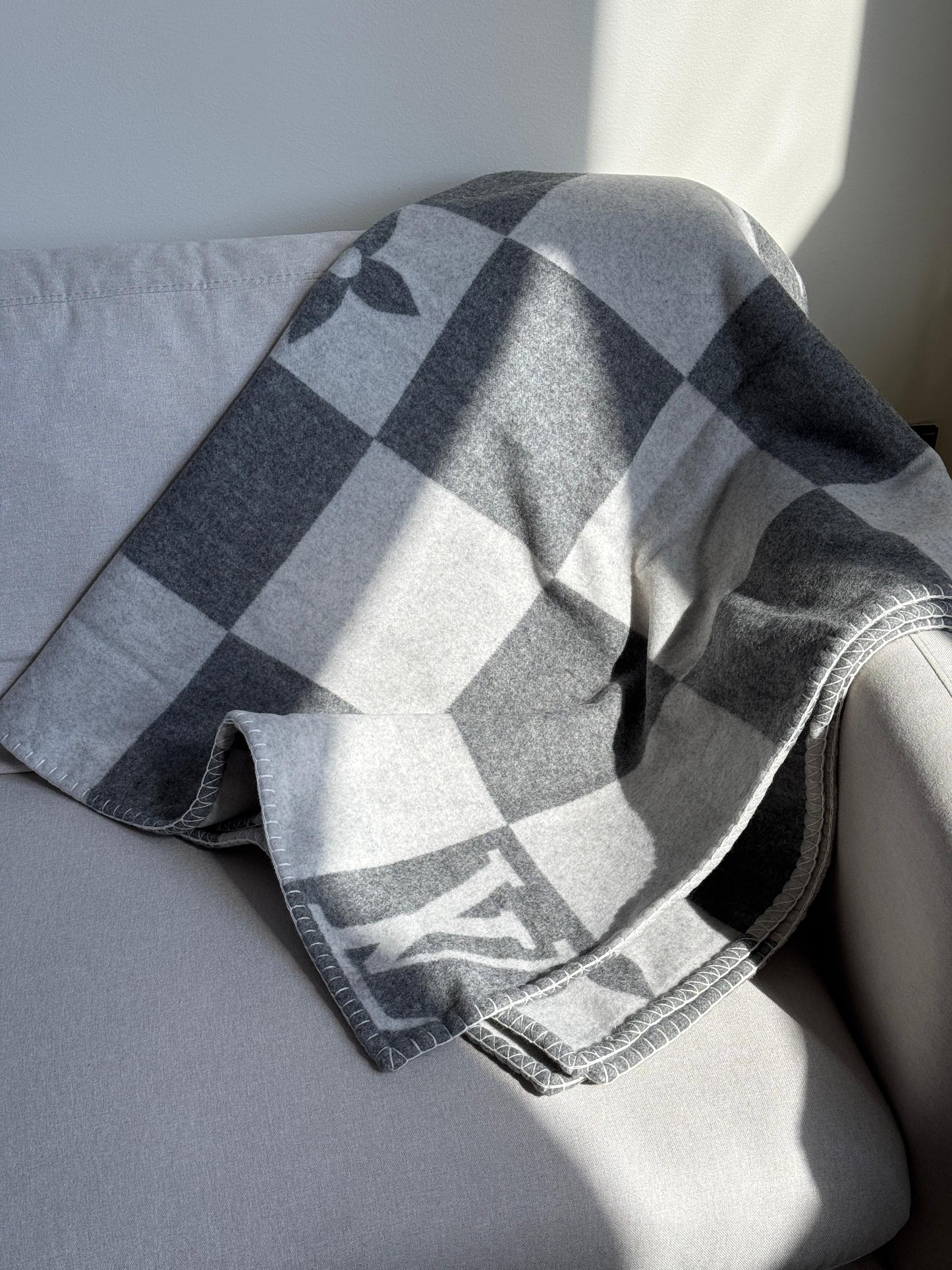 Cashmere Gray Cozy Blanket