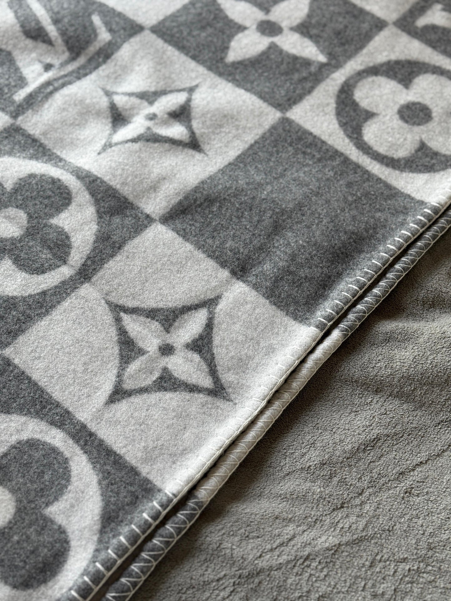 Cashmere Gray Cozy Blanket