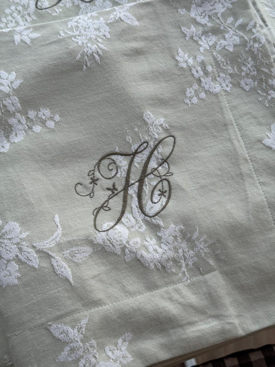 "Blooming" Bedding Set of 4 pcs