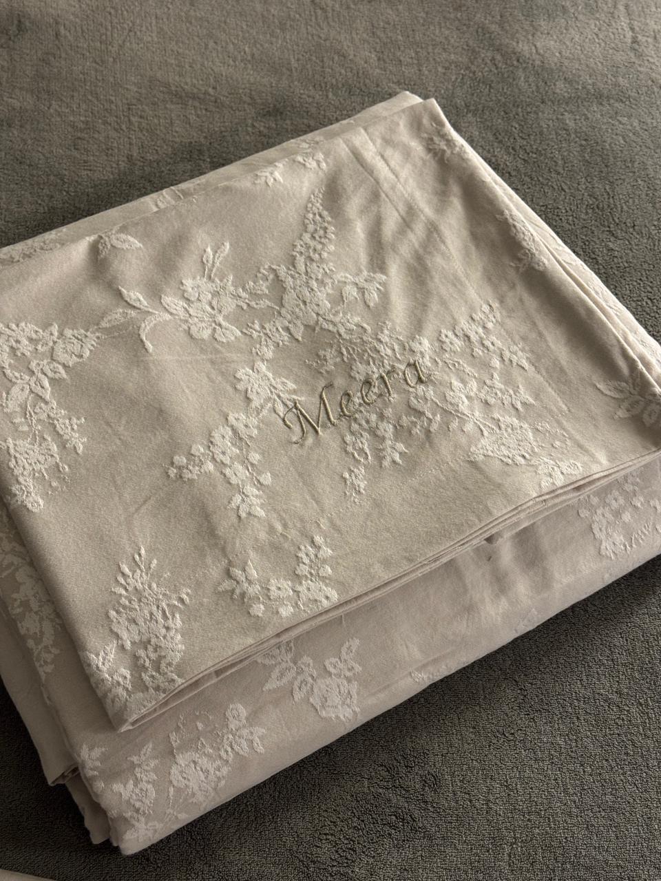 "Blooming" Bedding Set of 4 pcs