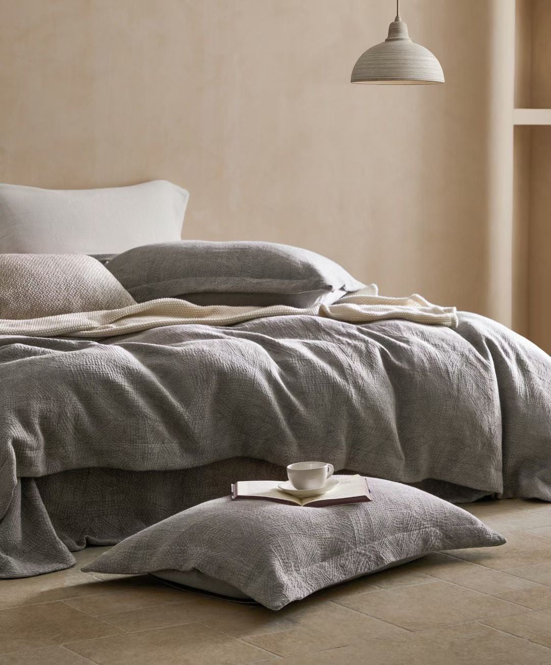 "Stitches" warm bedding set of 4 pcs