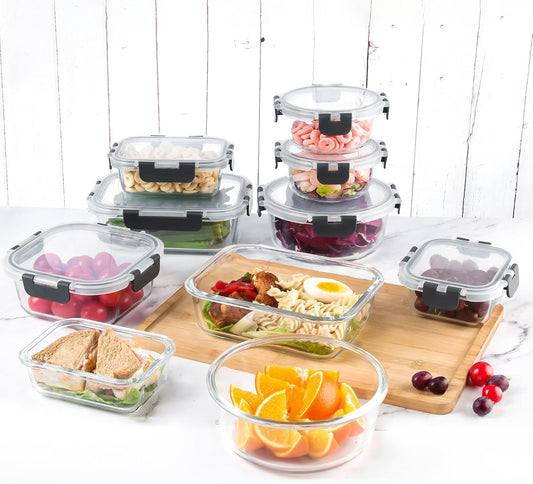 Set of Glass Containers