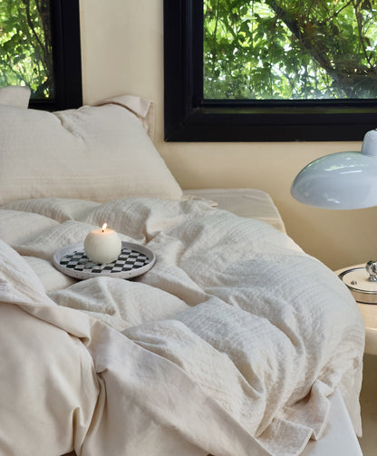 "Knitted" Bedding Set of 4 pcs