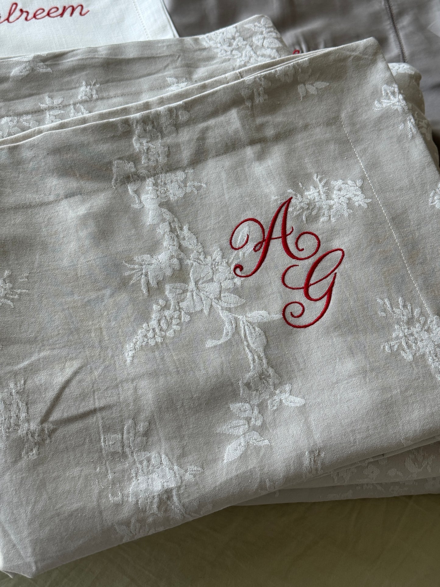 "Blooming" Bedding Set of 4 pcs
