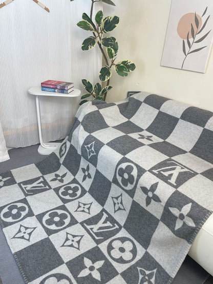 Cashmere Gray Cozy Blanket
