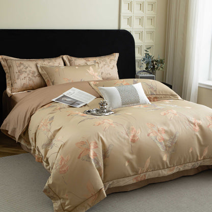 "Cairo" Premium Satin bedding set of 4 pcs