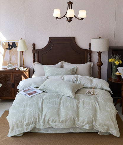 "Blooming" Bedding Set of 4 pcs