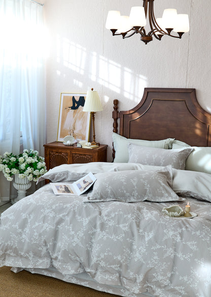 "Blooming" Bedding Set of 4 pcs