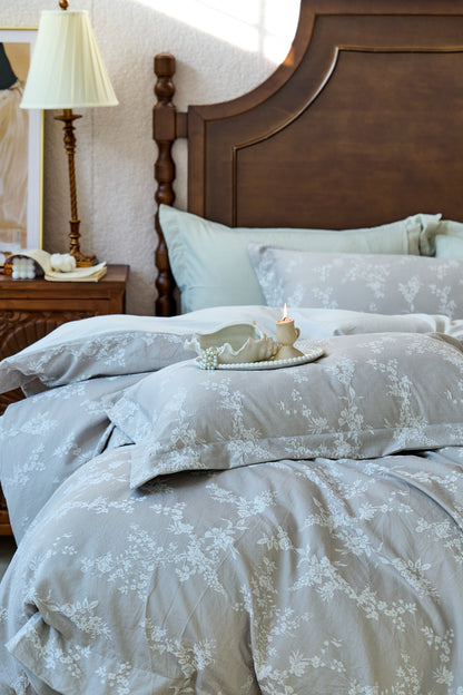 "Blooming" Bedding Set of 4 pcs