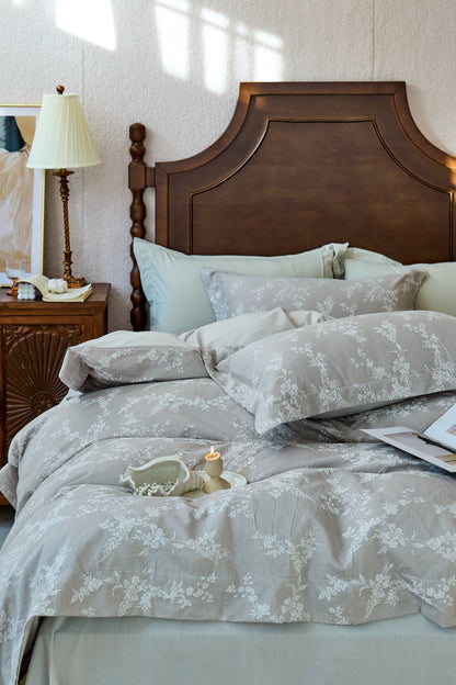 "Blooming" Bedding Set of 4 pcs
