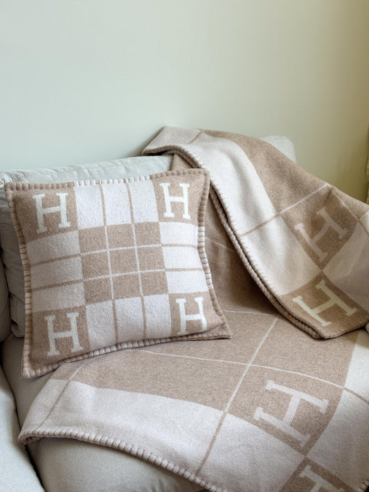 Merino Wool Warm Beige Pillowcase