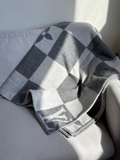 Cashmere Gray Cozy Blanket