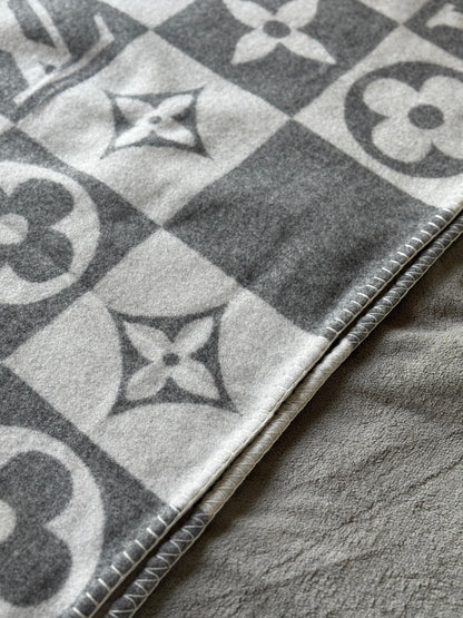 Cashmere Gray Cozy Blanket