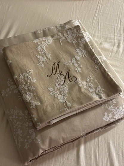 "Blooming" Bedding Set of 4 pcs