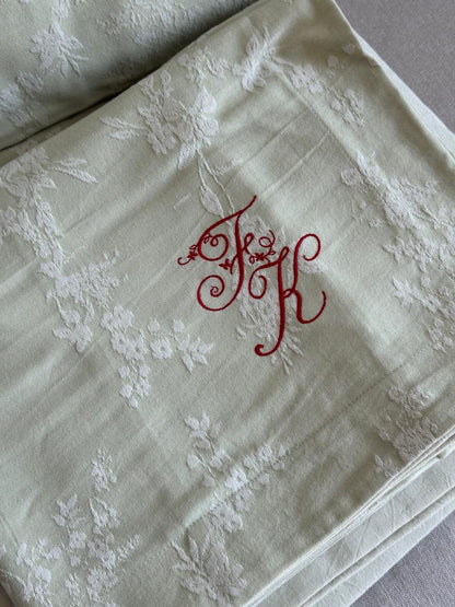 "Blooming" Bedding Set of 4 pcs