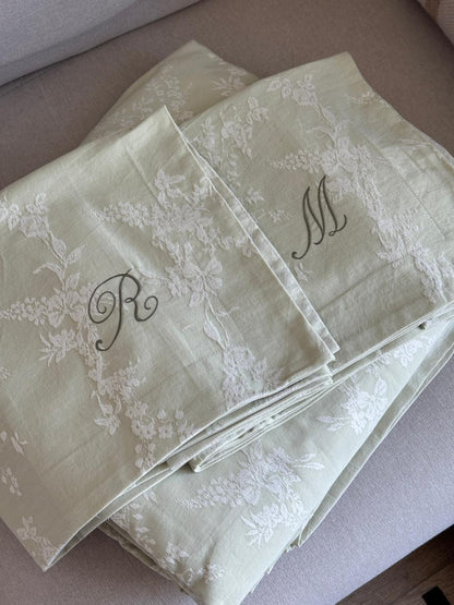 "Blooming" Bedding Set of 4 pcs